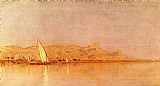 On the Nile, Gebel Shekh Hereedee by Sanford Robinson Gifford